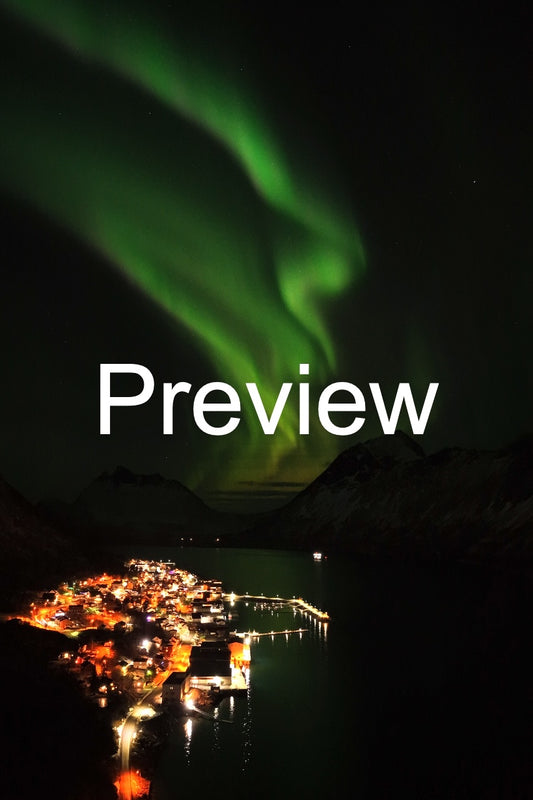 Auroras over Gryllefjord 3